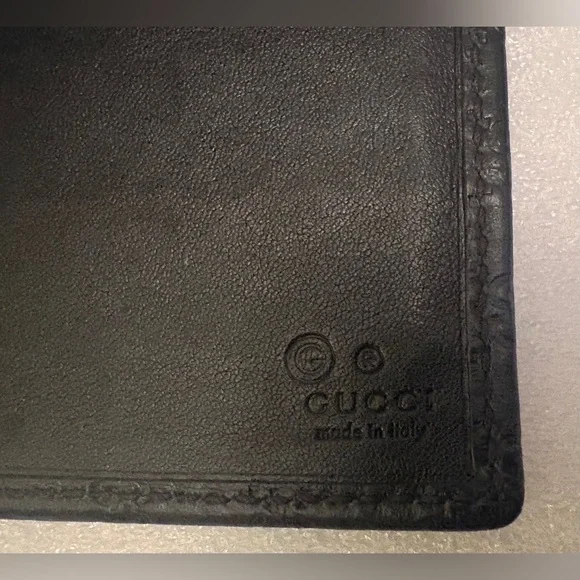 Gucci Microguccissima Continental Wallet Black Leather With COA - Picture 5 of 15